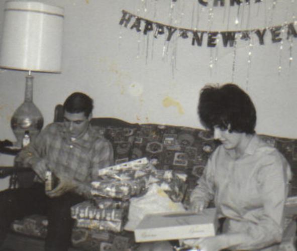 With Richie.